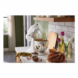 KitchenAid 5KSM125EPL Sbattitore con base 300 W Crema - Vista aggiuntiva 4