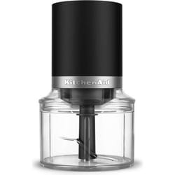 KitchenAid 5KTCR350BM tritaverdure elettrico 0,83 L Nero, Trasparente