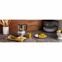 KitchenAid 5KFC3516ECU tritaverdure elettrico 0,83 L 240 W Nero, Argento - Vista aggiuntiva 5