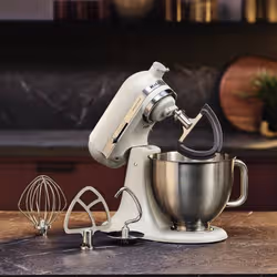KitchenAid 5KSM50PKVEPL Sbattitore con base Bianco - Vista aggiuntiva 8