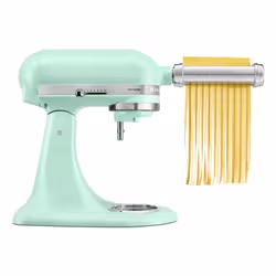 KitchenAid 5KSM195PSESD Sbattitore con base 300 W Colore menta, Argento - Vista aggiuntiva 4