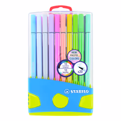 STABILO Pen 68, Multicolore, Multicolore, 105 mm, 30 mm, 174 mm, 228 g
