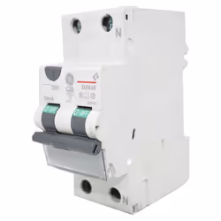 Interruttore magnetotermico differenziale General Electric 2 moduli, attacco DIN (universale per qualsiasi centralino in comm ...
