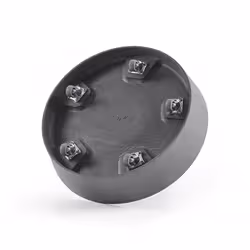 Ecopots Saucer Wheels Grigio 1 pz - Vista aggiuntiva 2