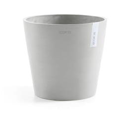 Ecopots - vaso amsterdam D25 H24,50CM grigio chiaro