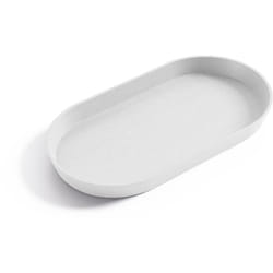 Sottovaso tokyo ovale 30CM bianco - Ecopots