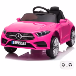 Macchina Elettrica per Bambini Mercedes CLS350 - 12V - 1 a 5 anni - Rosa