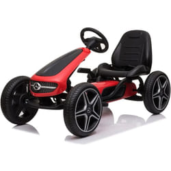 Berghoff - Go Kart per Bambini Mercedes - 3 a 7 anni - Ruote in eva - Rosso