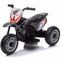 Moto Honda Elettrica per Bambini CRF450 6V - 1 a 3 anni - Grigio