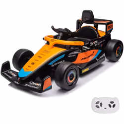 McLaren Formula 1 Elettrica per Bambini 12V - 1 a 5 anni - con Telecomando - Arancione