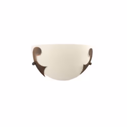 Massive Applique 332564310, Superficie, 1 lampadina(e), E27, IP20, Marrone, Bianco
