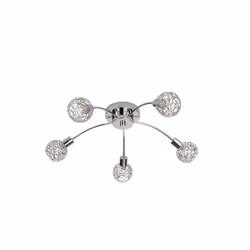 Massive Spot 558151110, 5 lampadina(e), Alogena, G9, 2800 K, IP20, Cromo