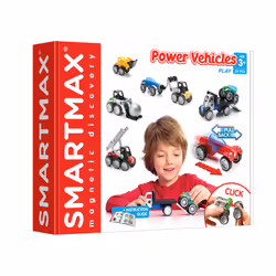 SmartMax Power Vehicles - Mix, Set di veicoli, 3 anno/i, Multicolore