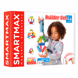 SmartMax My First Builder Set, Set da costruzione, 1 anno/i, Plastica, 20 pz, 770 g
