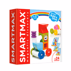 SmartMax My First Build & Drive, Set da costruzione, 1,5 anno/i, Plastica, 570 g