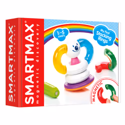 SmartMax My First Stacking Rings, Set da costruzione, 1 anno/i, 10 pz, 410 g