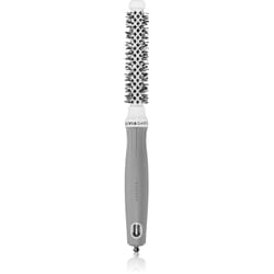 Olivia Garden Expert Shine Wavy Bristles White&amp;Grey průměr 15 mm 1 pz