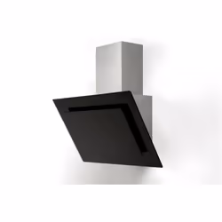 NOVY Vision 7830 Cappa aspirante a parete Nero, Acciaio inox 808 m³/h