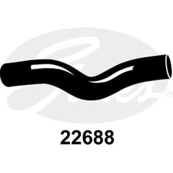 Tubo flessibile del radiatore GATES 22688