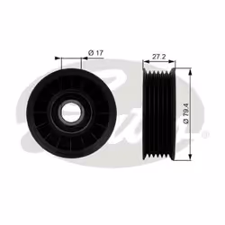 Articolo complementare/info integrativa 2: con scanalature. Diametro esterno [mm]: 80. Diametro interno [mm]: 17. Indice: GAT ...