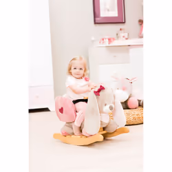 Nattou Rocker Nina the rabbit sedia a dondolo per bambino Multicolore - Vista aggiuntiva 2