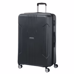 American Tourister Trolley Tracklite 78/29 Ardesia, Trolley, Nero, 4 ruota(e), Ruota girevole, 1 pz, Allacciatura a zip