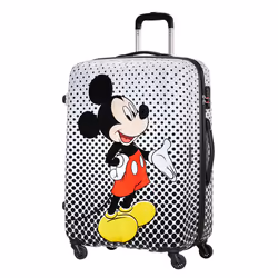 American Tourister 64480-7483, Trolley, Multicolore, 4 ruota(e), Ruota girevole, Blocco di combinazione, Allacciatura a zip