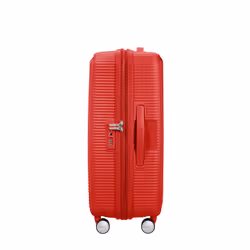 American Tourister Spinner Expandable Valigia Guscio rigido Rosso 71,5 L Polipropilene (PP) - Vista aggiuntiva 4