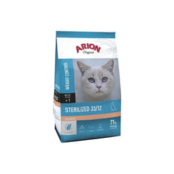 Arion Sterilized Salmon cibo secco per gatti 2 kg Adulto Salmone