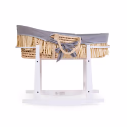 Childhome RSMBWH2 parte del letto del bambino Letto a dondolo Bianco Legno - Vista aggiuntiva 5