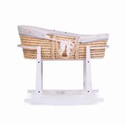 Childhome RSMBWH2 parte del letto del bambino Letto a dondolo Bianco Legno - Vista aggiuntiva 6