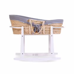 Childhome RSMBWH2 parte del letto del bambino Letto a dondolo Bianco Legno - Vista aggiuntiva 7