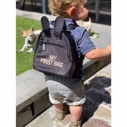 Childhome Kinderrucksack My First Backpack zaino Zaino casual Nero, Rosa Nylon - Vista aggiuntiva 8