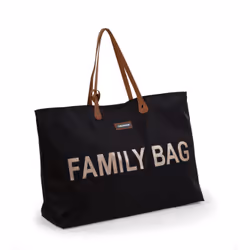 Childhome Family Bag Nursery Bag Nylon Nero, Marrone Donna Borsa a mano - Vista aggiuntiva 5
