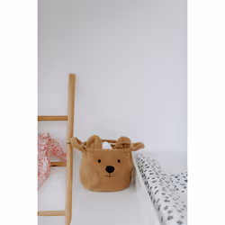 Childhome CCBTB20 scatola di conservazione Cesto portaoggetti Rettangolare Poliestere Marrone - Vista aggiuntiva 7