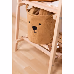 Childhome CCBTB30 scatola di conservazione Cesto portaoggetti Quadrato Poliestere Marrone - Vista aggiuntiva 4