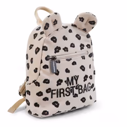 Childhome My First Backpack zaino Zaino casual Nero, Rosa Cotone, Nylon, Poliestere - Vista aggiuntiva 4