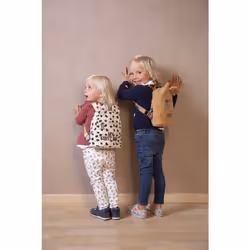 Childhome My First Backpack zaino Zaino casual Nero, Rosa Cotone, Nylon, Poliestere - Vista aggiuntiva 7