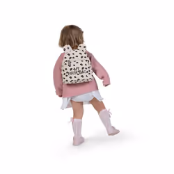 Childhome My First Backpack zaino Zaino casual Nero, Rosa Cotone, Nylon, Poliestere - Vista aggiuntiva 8