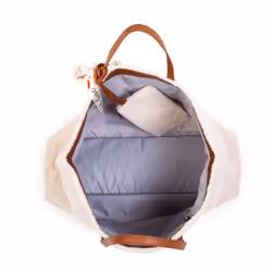 Childhome CWFBTW borsa e tracolla Poliestere Beige Unisex Borsa tote - Vista aggiuntiva 6