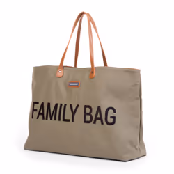Childhome CWFBKA borsa portapannolino Borsa tote Cachi Cotone, PU pelle, Poliestere - Vista aggiuntiva 5