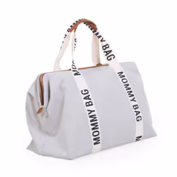 Childhome Mommy Bag Borsa tote Bianco Cotone, Ecopelle, Nylon, Poliestere - Vista aggiuntiva 4