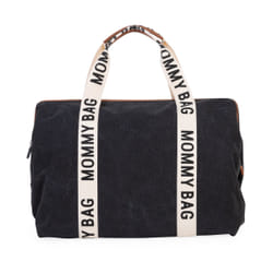 Childhome Mommy Bag Borsa tote Nero Cotone, Ecopelle, Nylon, Poliestere