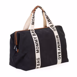 Childhome Mommy Bag Borsa tote Nero Cotone, Ecopelle, Nylon, Poliestere - Vista aggiuntiva 4