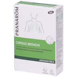 Pranarom Aromaforce Integratore per Bronchi 30 Capsule - Vista aggiuntiva 4