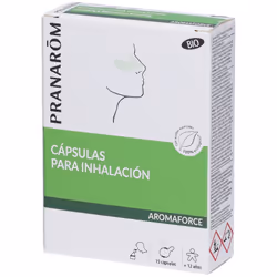 Pranarom Aforce Capsule Inalazione Bio Decongestionante Nasale 15 Pezzi - Vista aggiuntiva 4