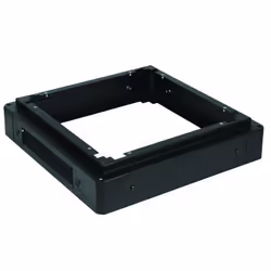 LOGON RAP105BL, Zoccolo per scaffale, Nero, Metallo, 1000 kg, 48,3 cm (19"), 570 mm