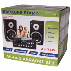 LTC KARAOKE-STAR4 sistema di karaoke Pubblico Cablato