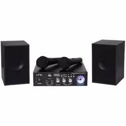 LTC Karaoke-Star2MKII, 50 W, Pulsanti, Cablato, SD, AC, 230 V