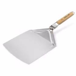 Caratteristiche: Pala per Pizza Materiale: Acciaio Inox Lunghezza: 70 cm Larghezza: 63 cm Pala Pizza per Forno Barbecook La P ...